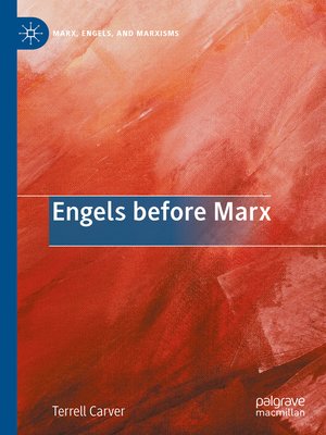 cover image of Engels before Marx